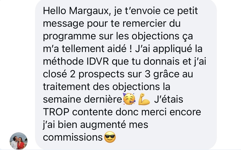 Message client : 2 prospects closés sur 3 grâce à la méthode IDVR